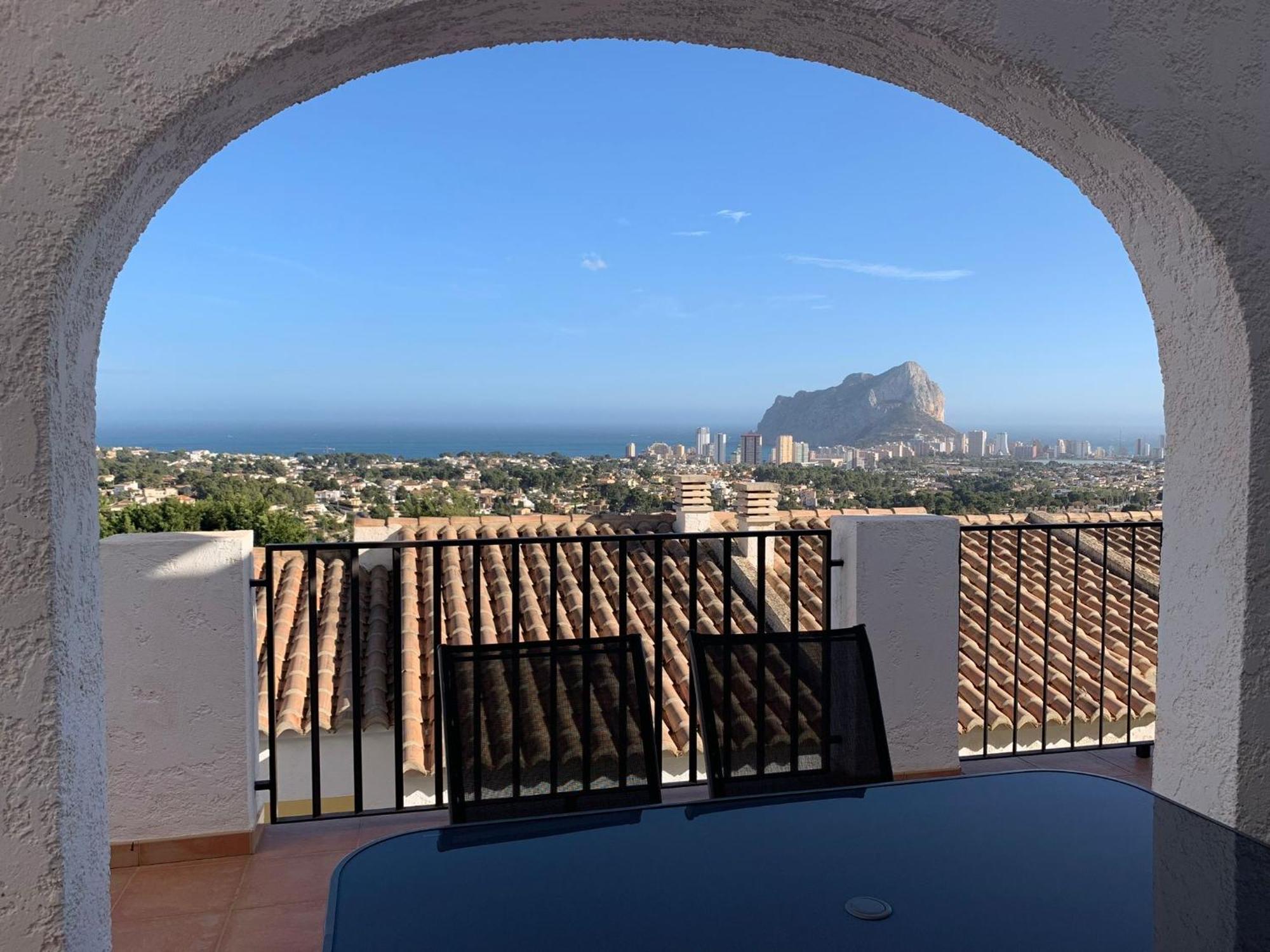 Imperial Park - Bungalow Mit Panoramablick Und Schoener Terrasse Calp Exterior foto